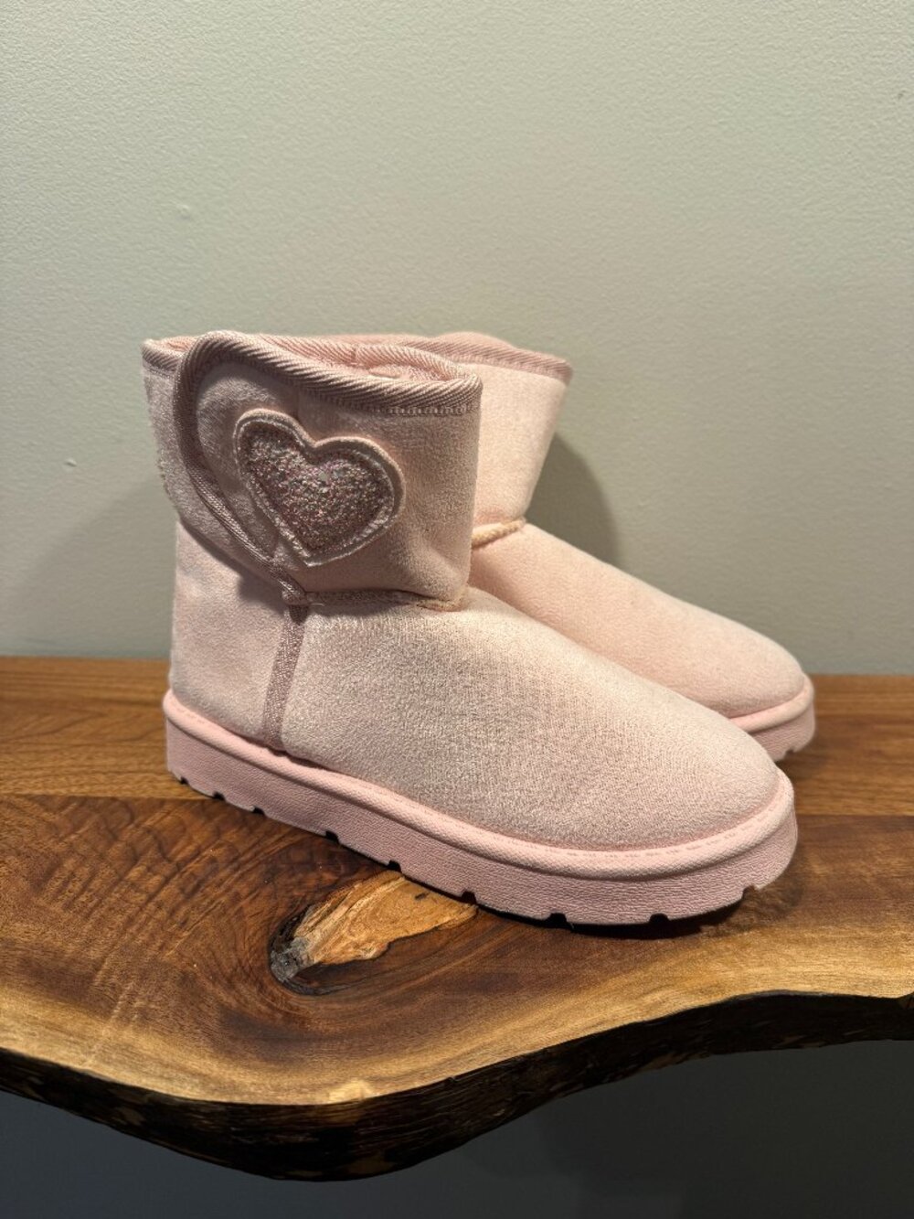 Falls Creek Sparkle Pink Boots size 3